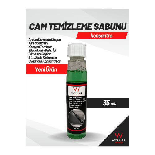Cam Temizleme Sabunu Konsantre 35 Ml Cam Temizleme Sabunu Konsantre 35 Ml