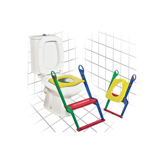 Çocuk Adaptörlü Klozet Kapağı Tuvalet Eğitici Alıştırıcı