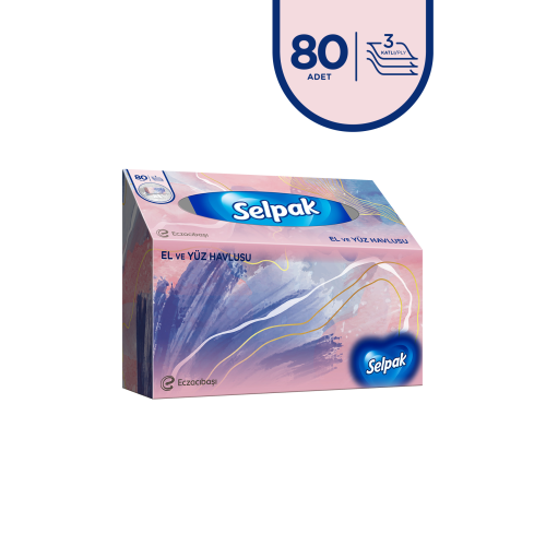 ® El Ve Yüz Havlusu 80 Yaprak ® El Ve Yüz Havlusu 80 Yaprak