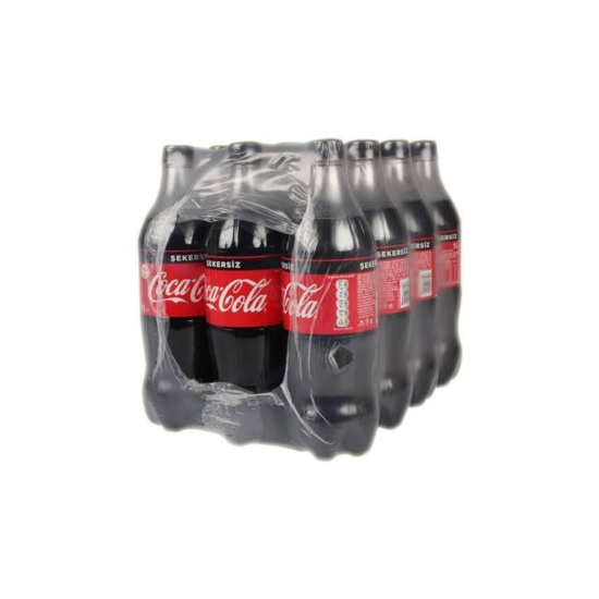 Şekersiz Coca Cola 1 Litre Koli Adet 12'li