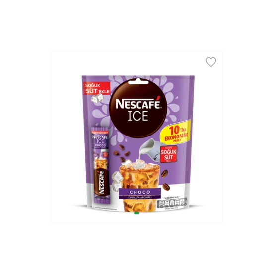 Nescafé Ice Original (yeni Çikolata Aromalı Ice) 10 Lu Ekonomik Paket