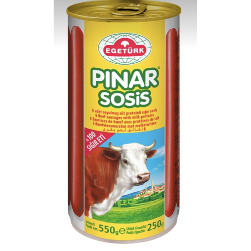 Pınar sosis 550 gr
