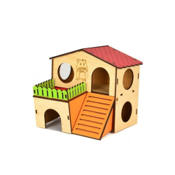 Hamster Oyuncagı Balkonlu Ev