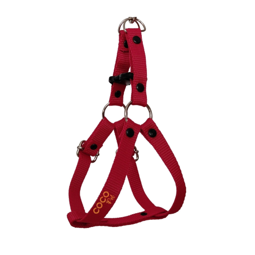 Köpek Göğüs Tasması Gezdirme Ipi Boyun Tasmsı Small Kırmızı Küçük Irklar Için 25-40 Cm Köpek Göğüs Tasması Gezdirme Ipi Boyun Tasmsı Small Kırmızı Küçük Irklar Için 25-40 Cm