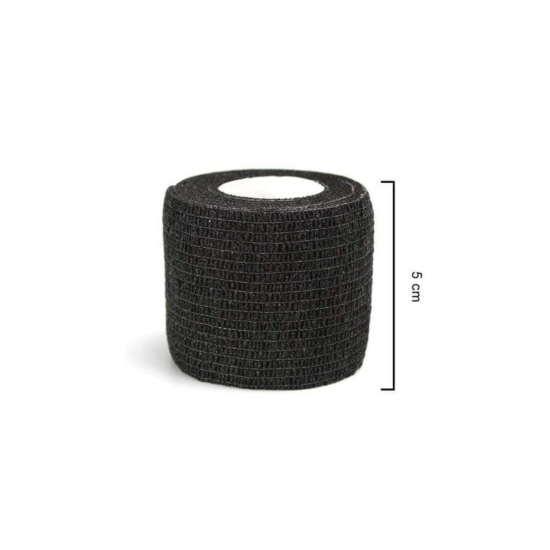 Siyah Kendinden Yapışkanlı Bandaj Koban 5cmx4.5m