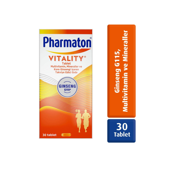 Vitality 30 Tablet - Ginseng G115, Multivitamin Ve Mineraller