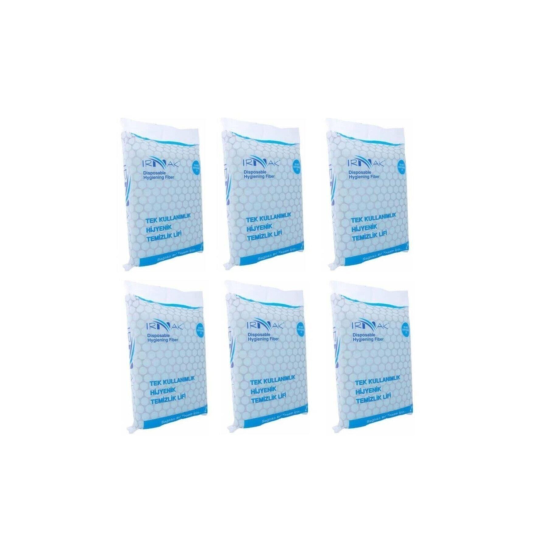 Şampuanlı Hasta Vücut Yıkama Temizleme Lifi 20li 6 Paket