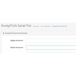 Kuveyt Turk sanal pos modulu 3.x