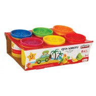 Pilsan 6-piece play dough