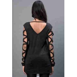 Burç Textile Gri Renkli Bluz
