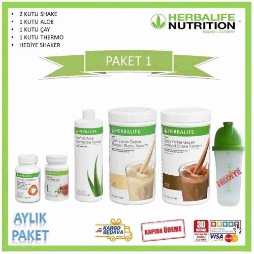 HERBALİFE paket 1 