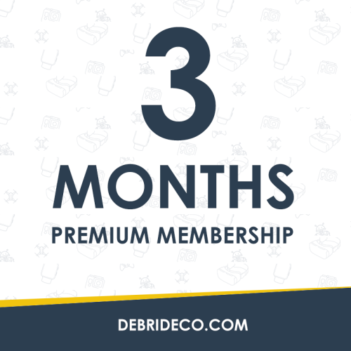 Debrideco.com 3 Aylık Premium Gün